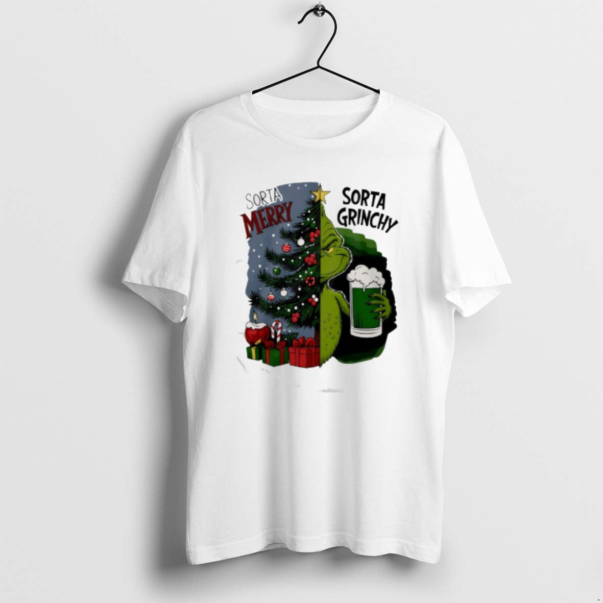 Official Grinch Sorta Merry Sorta Grinchy Christmas Holiday T-Shirts, Hoodie, Sweatshirt | InkRitualCo.com