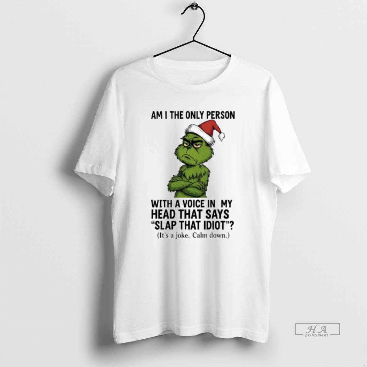 Official Grinch Am I The Only Person With A Voice In My Head That Says T-Shirts, Hoodie, Sweatshirt | InkRitualCo.com