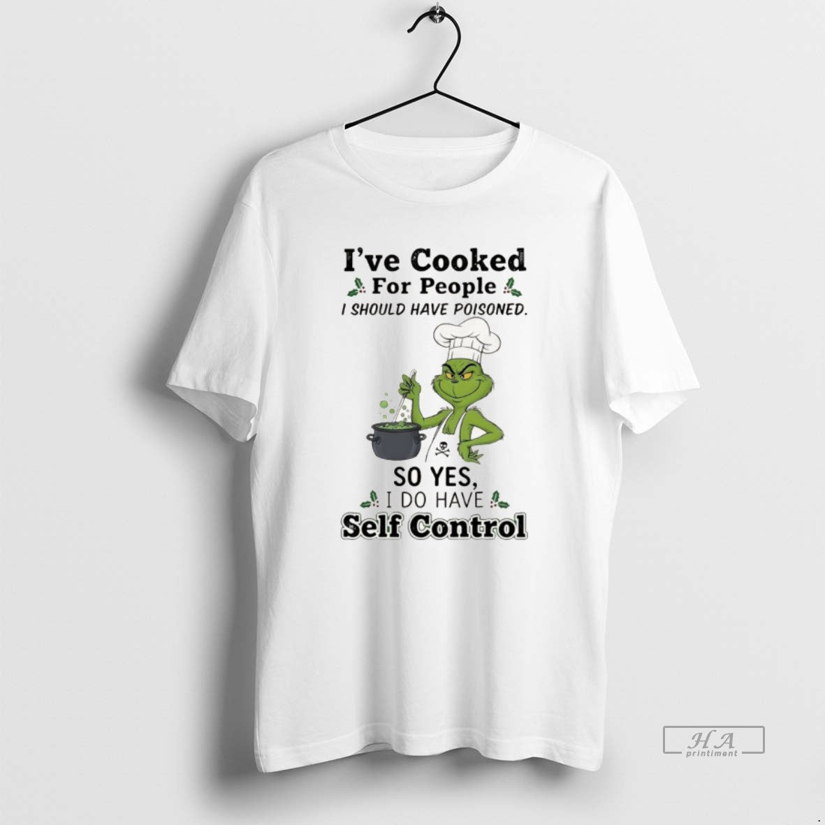 Official Grinch Cook Ive Cooked For People I Should Have Poisoned So Yes I Do T-Shirts, Hoodie, Sweatshirt | InkRitualCo.com