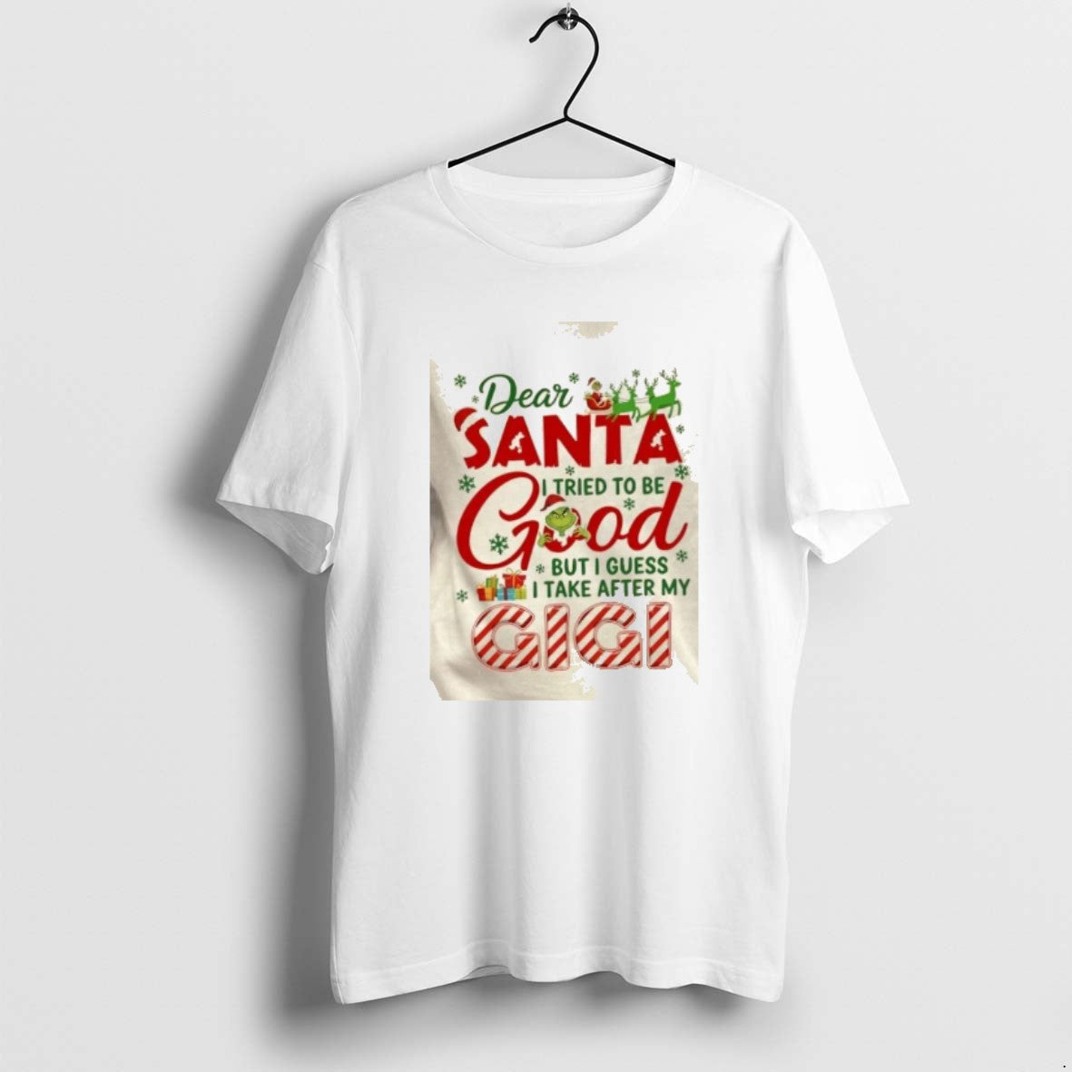 Official Grinch Dear Santa I Tried To Be Good But I Guess I Take After T-Shirts, Hoodie, Sweatshirt | InkRitualCo.com