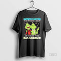 Official Grinch Happiness Is Meeting An Old Friend After A Long Time And Feeling That T-Shirts, Hoodie, Sweatshirt