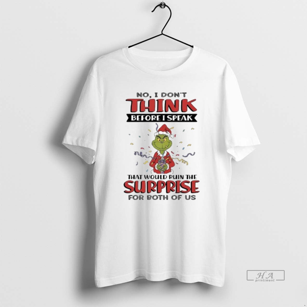 Official Grinch No I Dont Think Before I Speak T-Shirts, Hoodie, Sweatshirt | InkRitualCo.com