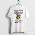 Official Grinch Short Girls Look So Sweet Theyre Like Chipmunk Christmas T-Shirts, Hoodie, Sweatshirt | InkRitualCo.com