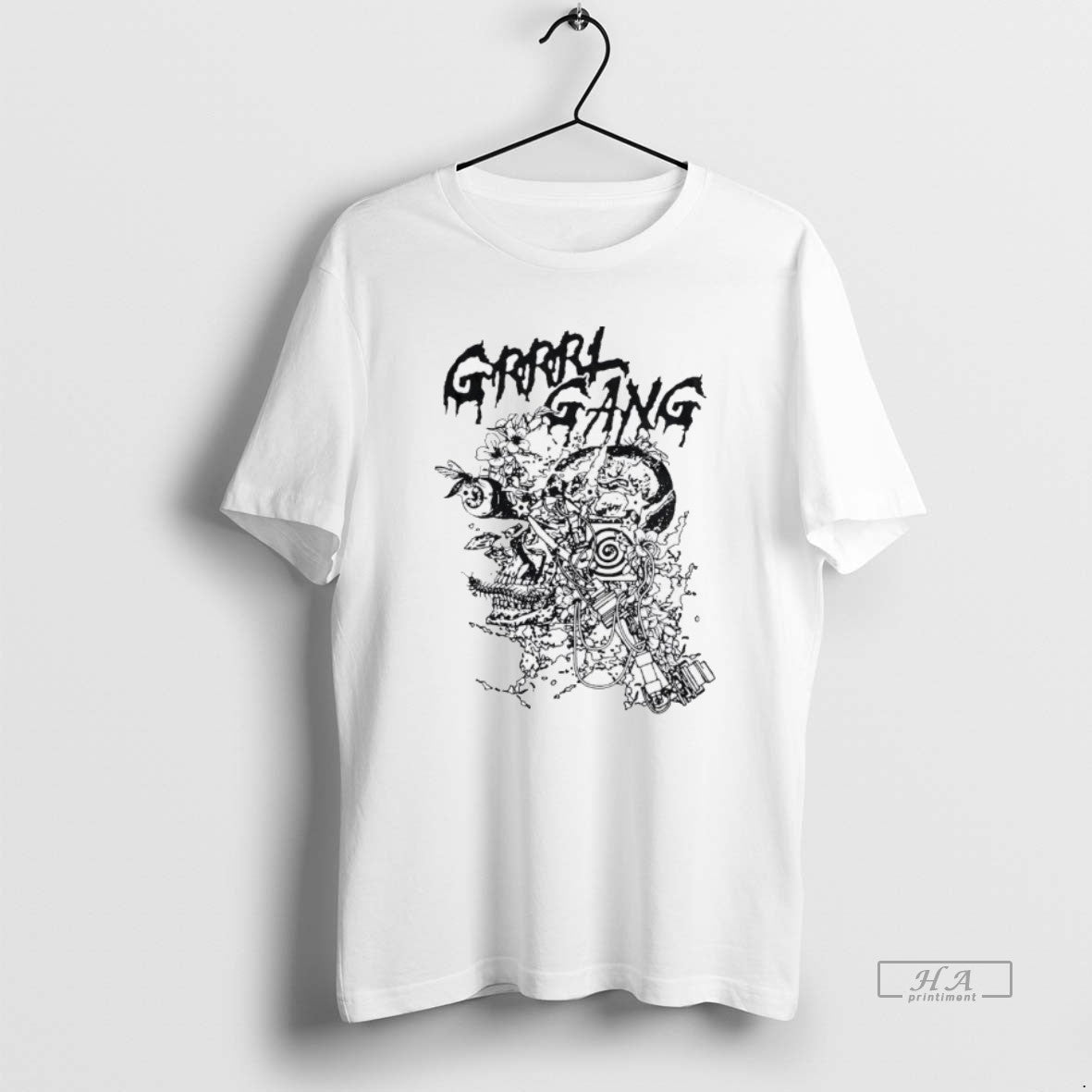 Official Grrrl Gang X Behelit Press Electric Bloom Indie T-Shirts, Hoodie, Sweatshirt | InkRitualCo.com