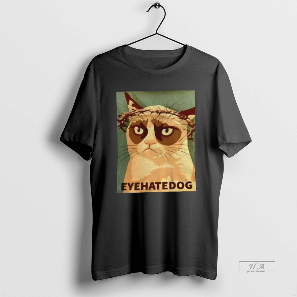 Official Grumpy Cat Meme Eyehatedog Vintage T-Shirts, Hoodie, Sweatshirt | InkRitualCo.com
