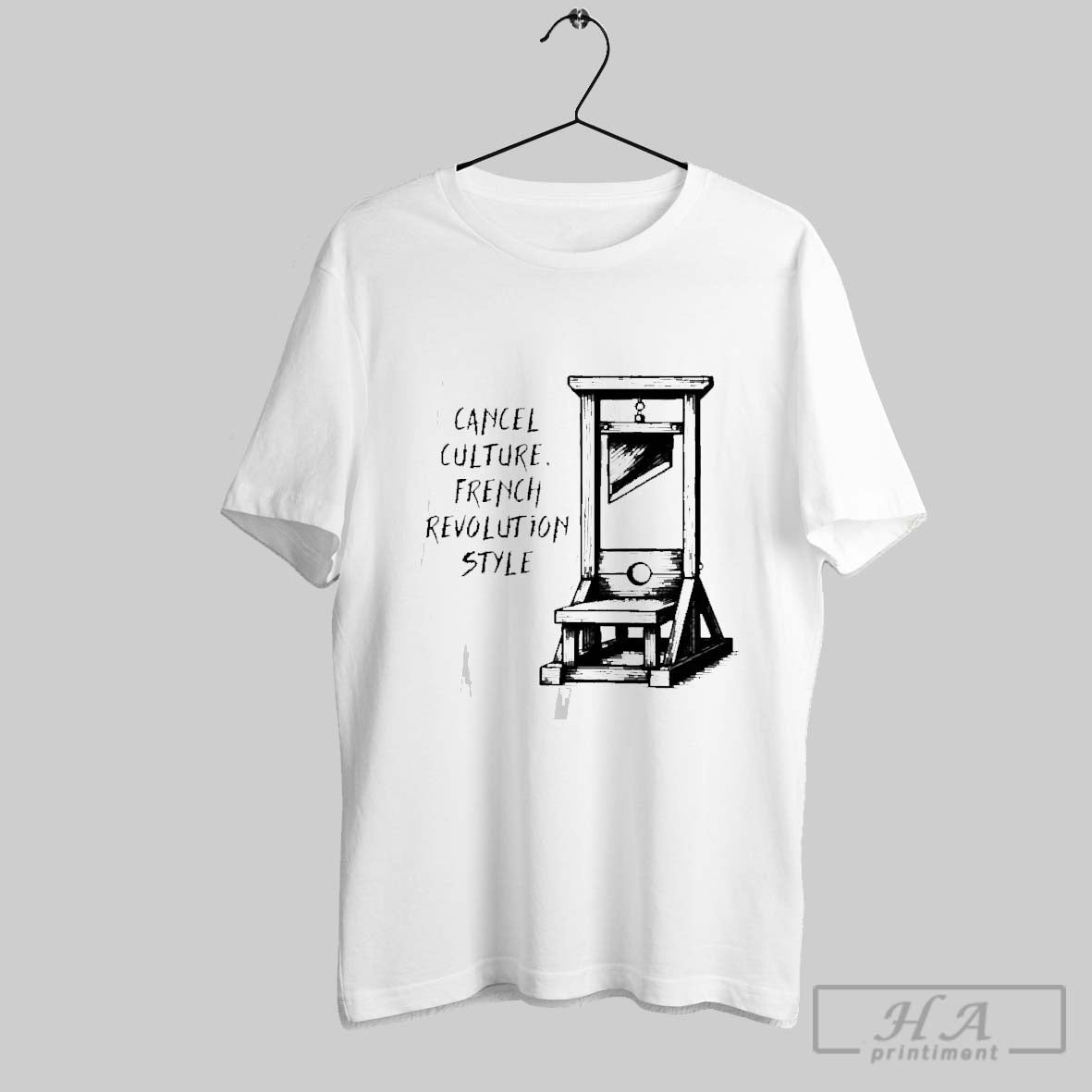 Official Guillotine Cancel Culture French Revolution Style T-Shirts, Hoodie, Sweatshirt | InkRitualCo.com