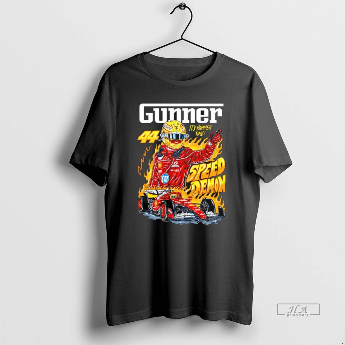 Official Gunner Speed Demon 44 Lewis Hamilton Its Hammer Time T-Shirts, Hoodie, Sweatshirt | InkRitualCo.com