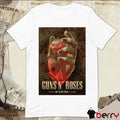 Guns N’ Roses June 28 2026 AFAS Dome Antwerp BE Poster t-shirt