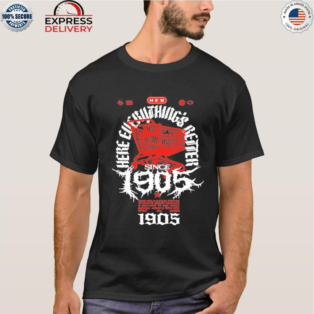 HEB x Connor Designs Metal Graphic Shirt