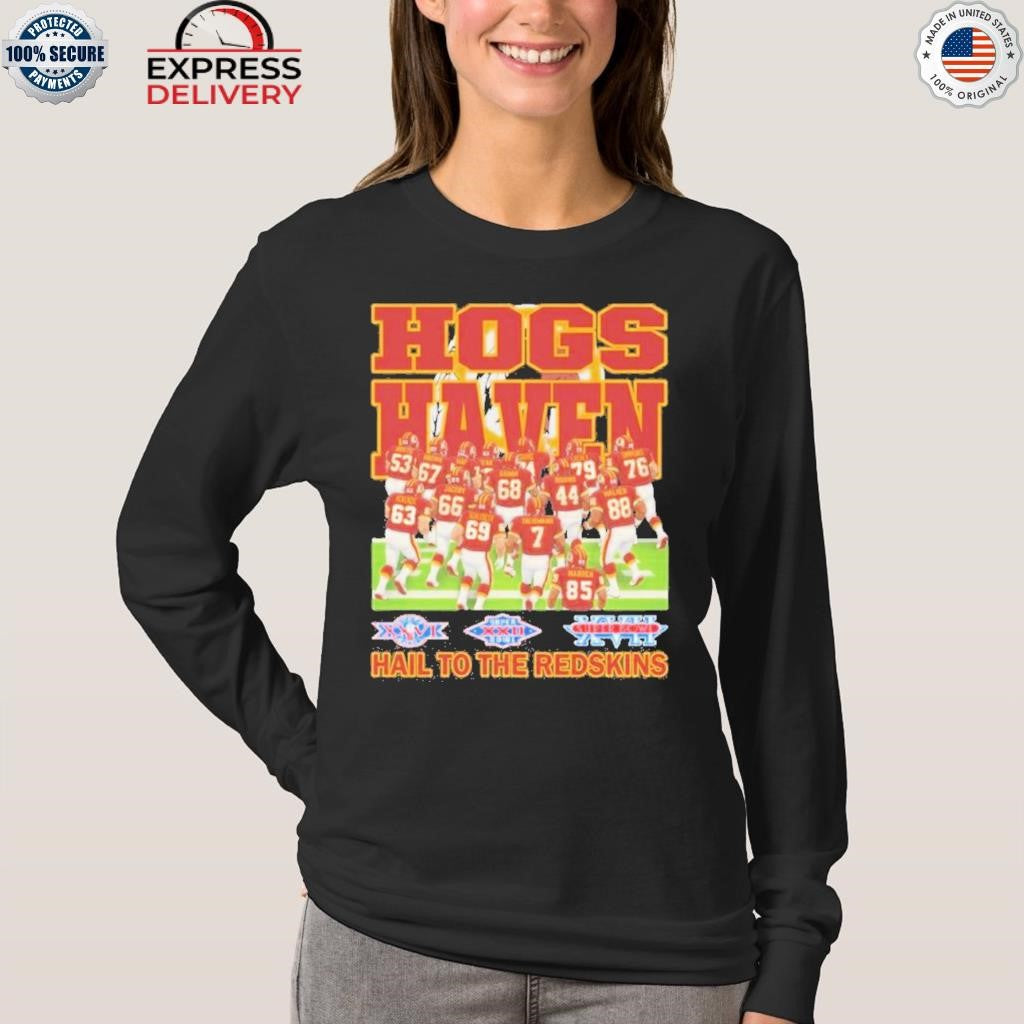 Hail To The Redskins Hogs Heaven Shirt
