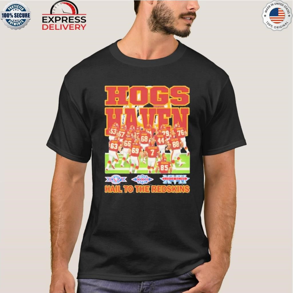 Hail To The Redskins Hogs Heaven Shirt