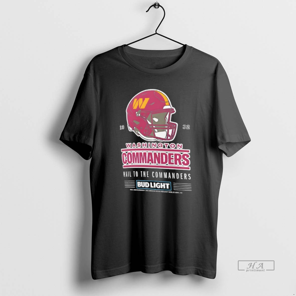 Official Hail To The Commanders Washington Commanders Bud Light T-Shirts, Hoodie, Sweatshirt | InkRitualCo.com