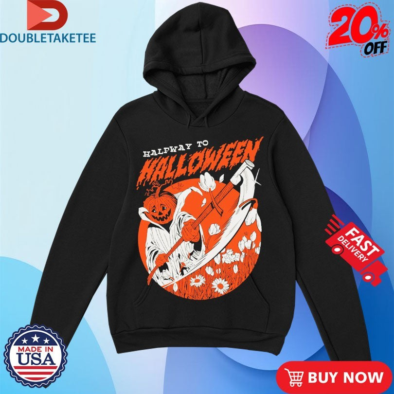 Halfway To Halloween Grim Reaper Shirts