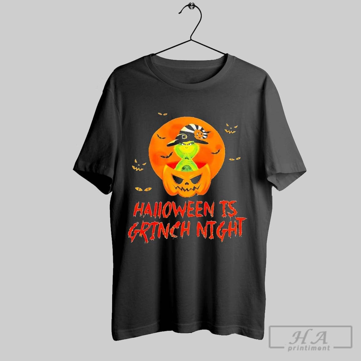 Official Halloween Is Grinch Night Pumpkin T-Shirts, Hoodie, Sweatshirt | InkRitualCo.com