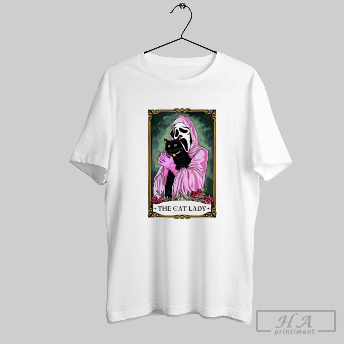 Official Halloween The Skull Cat Lady Tartaros Card T-Shirts, Hoodie, Sweatshirt | InkRitualCo.com