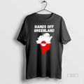 Official Hands Off Greenland Greenlandic Flag T-Shirts, Hoodie, Sweatshirt | InkRitualCo.com
