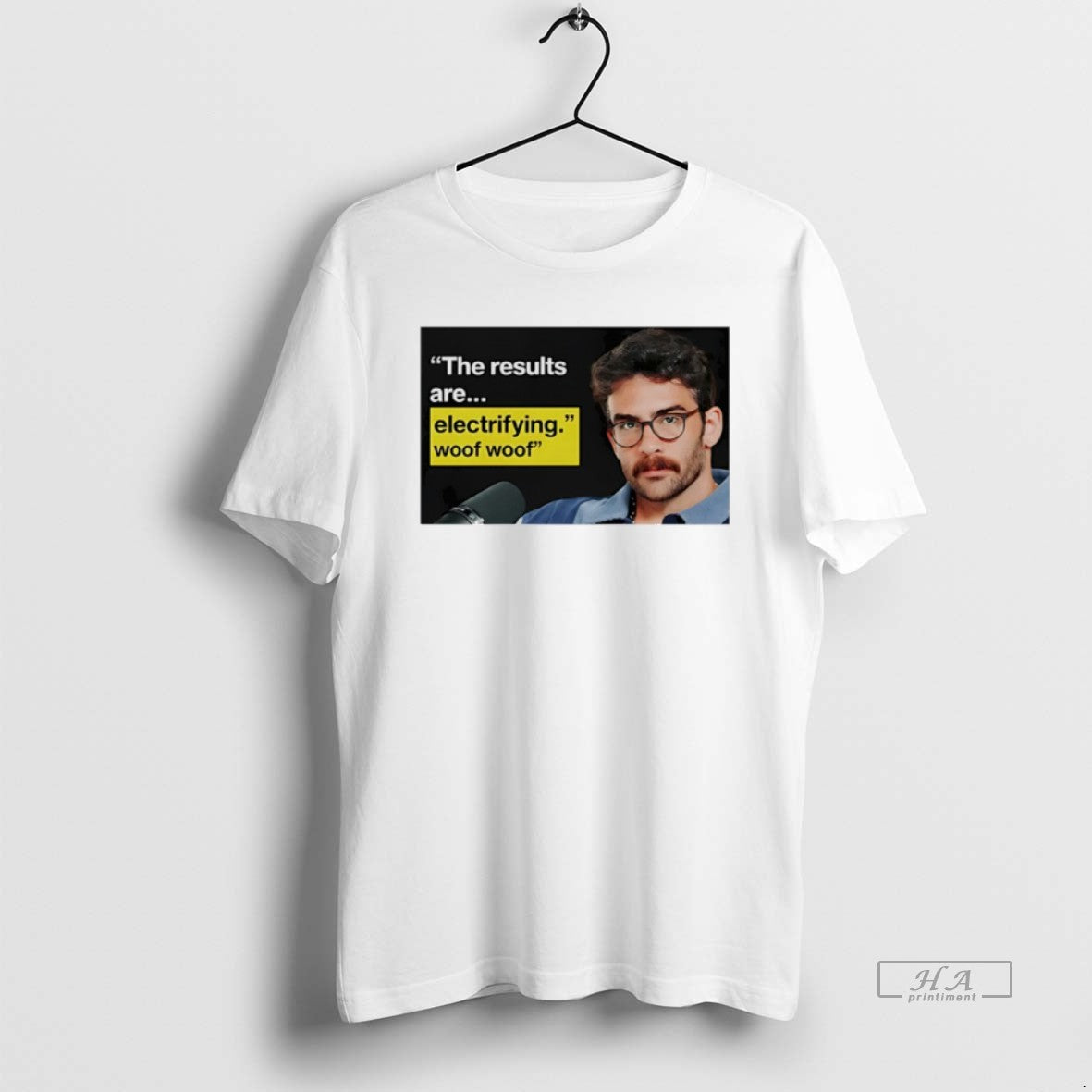 Official Hasan Piker The Results Are Electrifying Woof Woof T-Shirts, Hoodie, Sweatshirt | InkRitualCo.com
