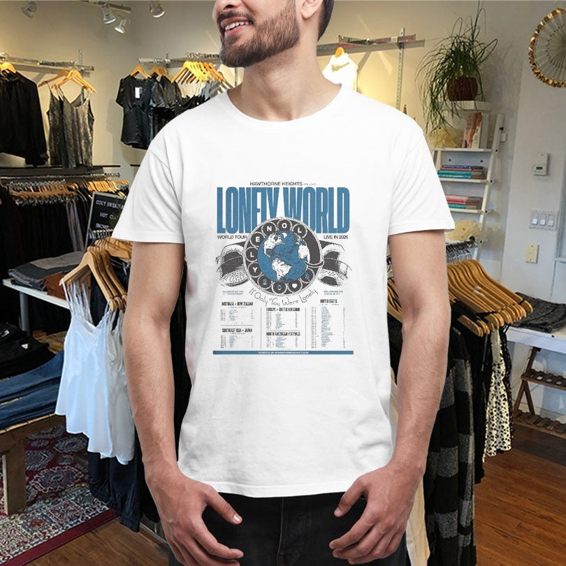 Hawthorne Heights If Only You Were Lonely World Tour 2026 Dates Shirts