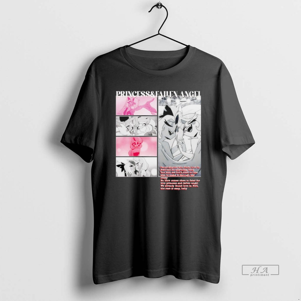 Official Hazbin Hotel Princess And Fallen Angel T-Shirts, Hoodie, Sweatshirt | InkRitualCo.com