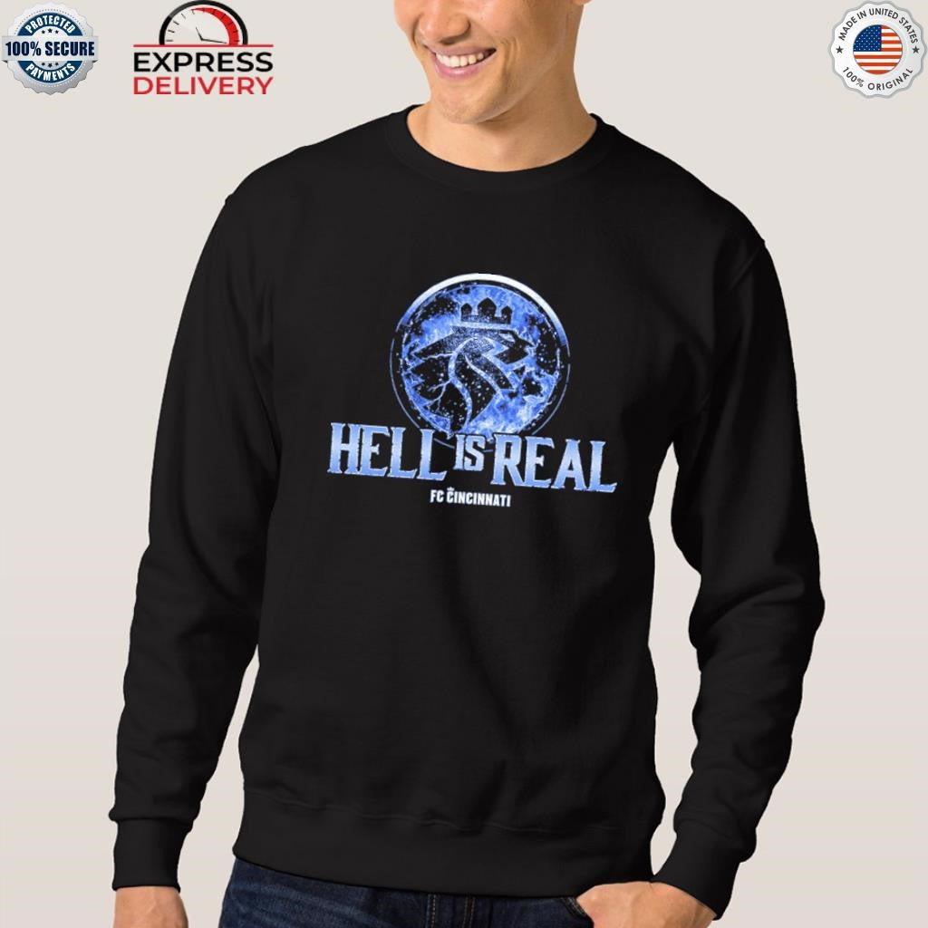 Hell is Real Kombat Ice Blue Shirt