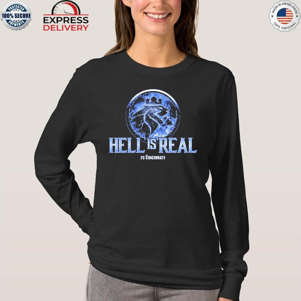 Hell is Real Kombat Ice Blue Shirt