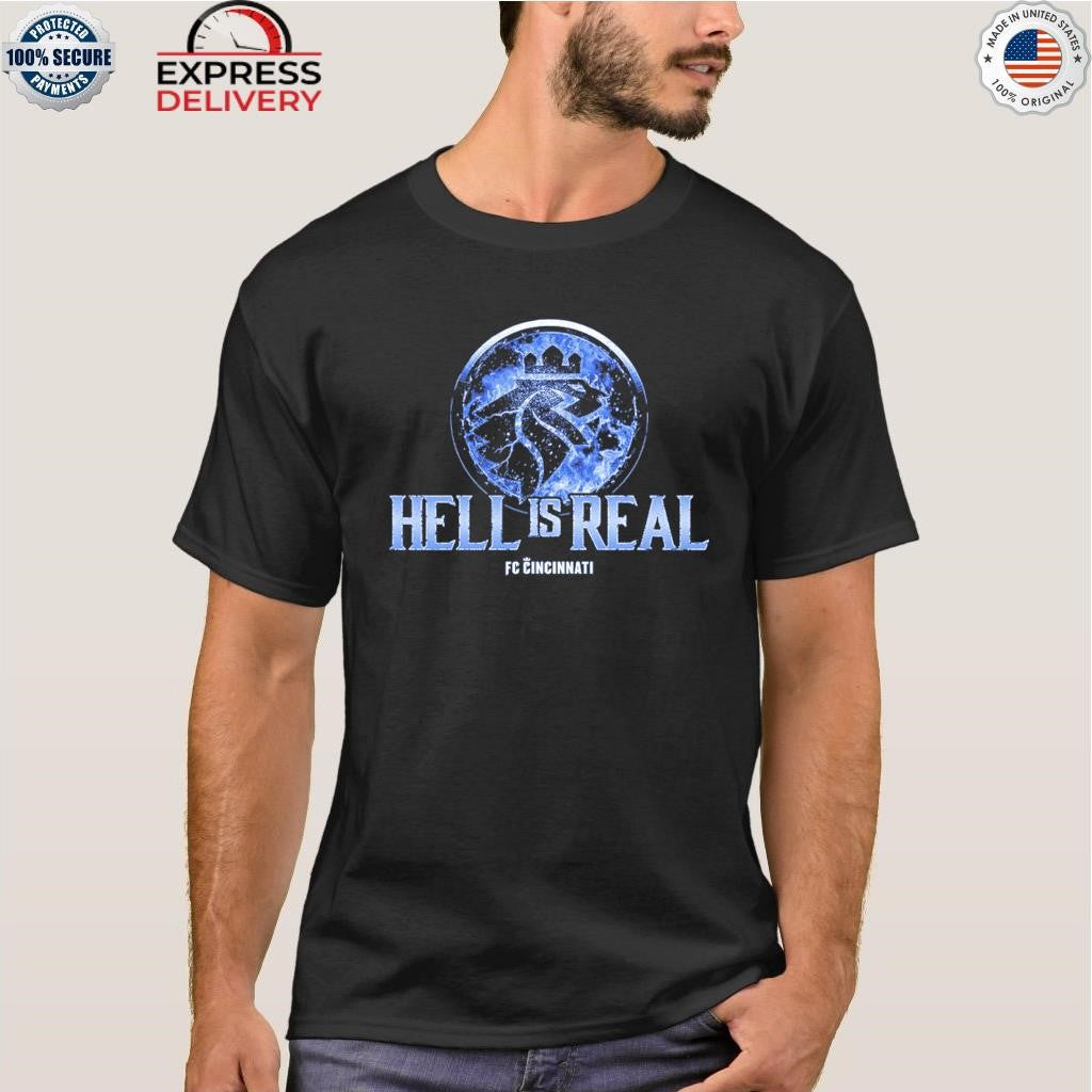 Hell is Real Kombat Ice Blue Shirt