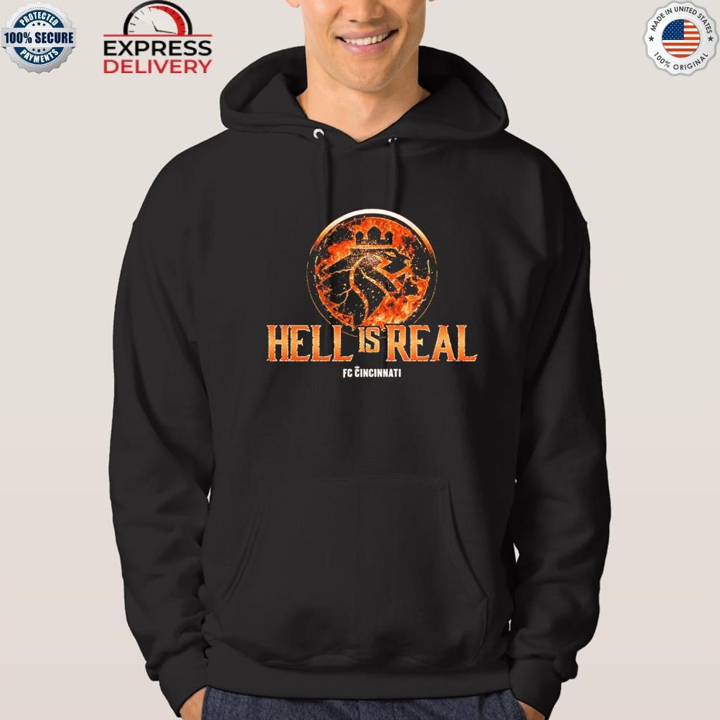 Hell is Real Kombat Orange Flame Shirt