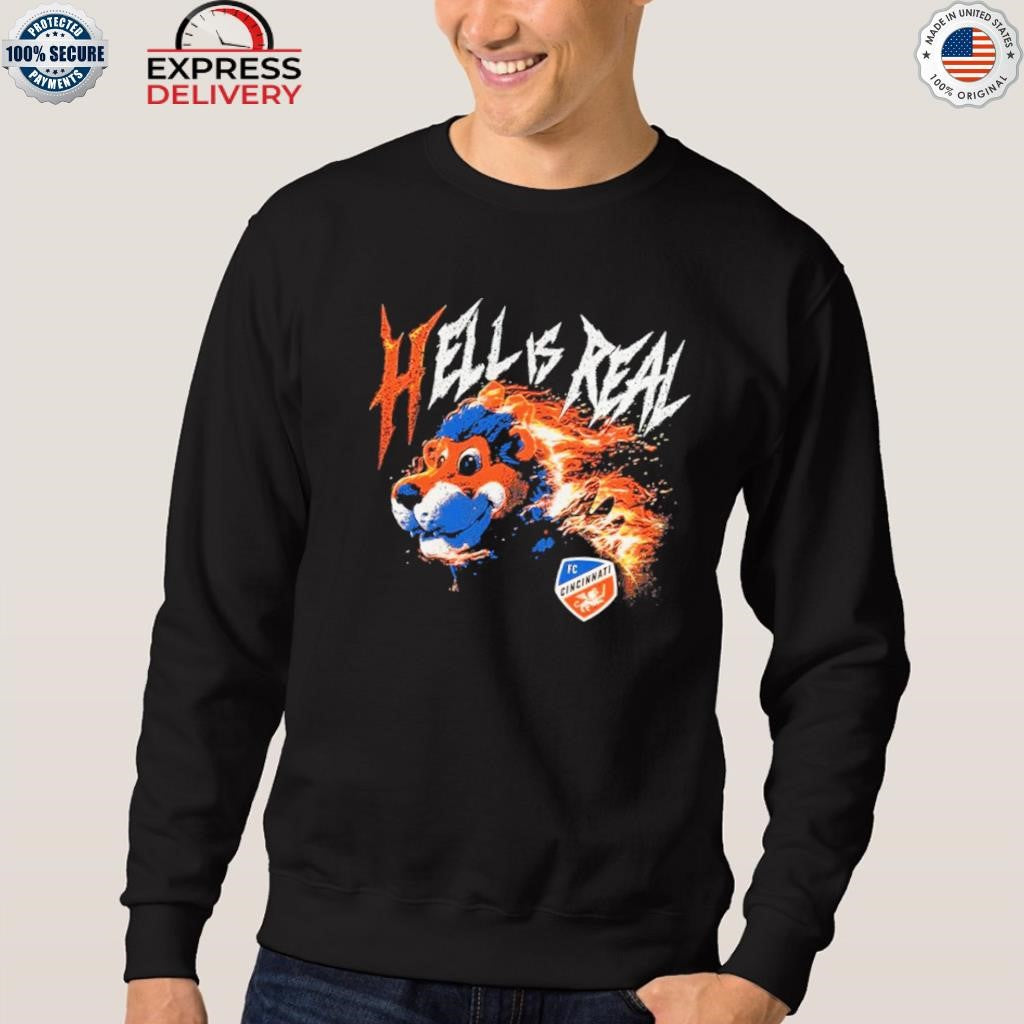Hell is Real Retro Flame Shirt