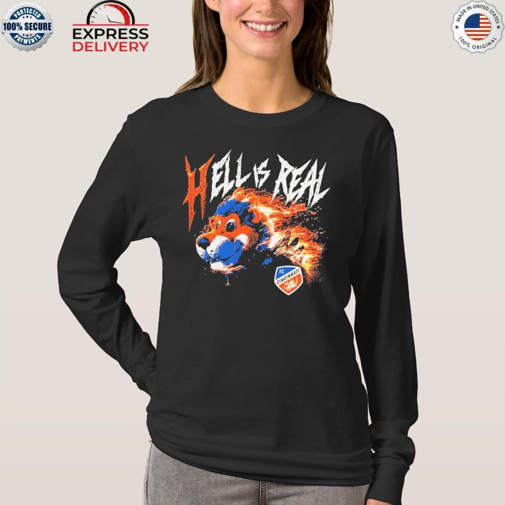 Hell is Real Retro Flame Shirt
