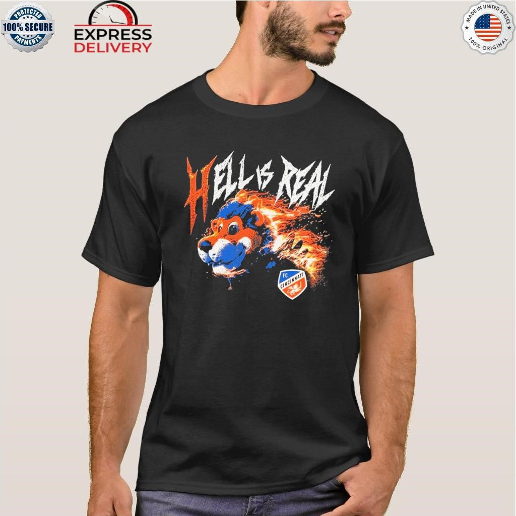 Hell is Real Retro Flame Shirt