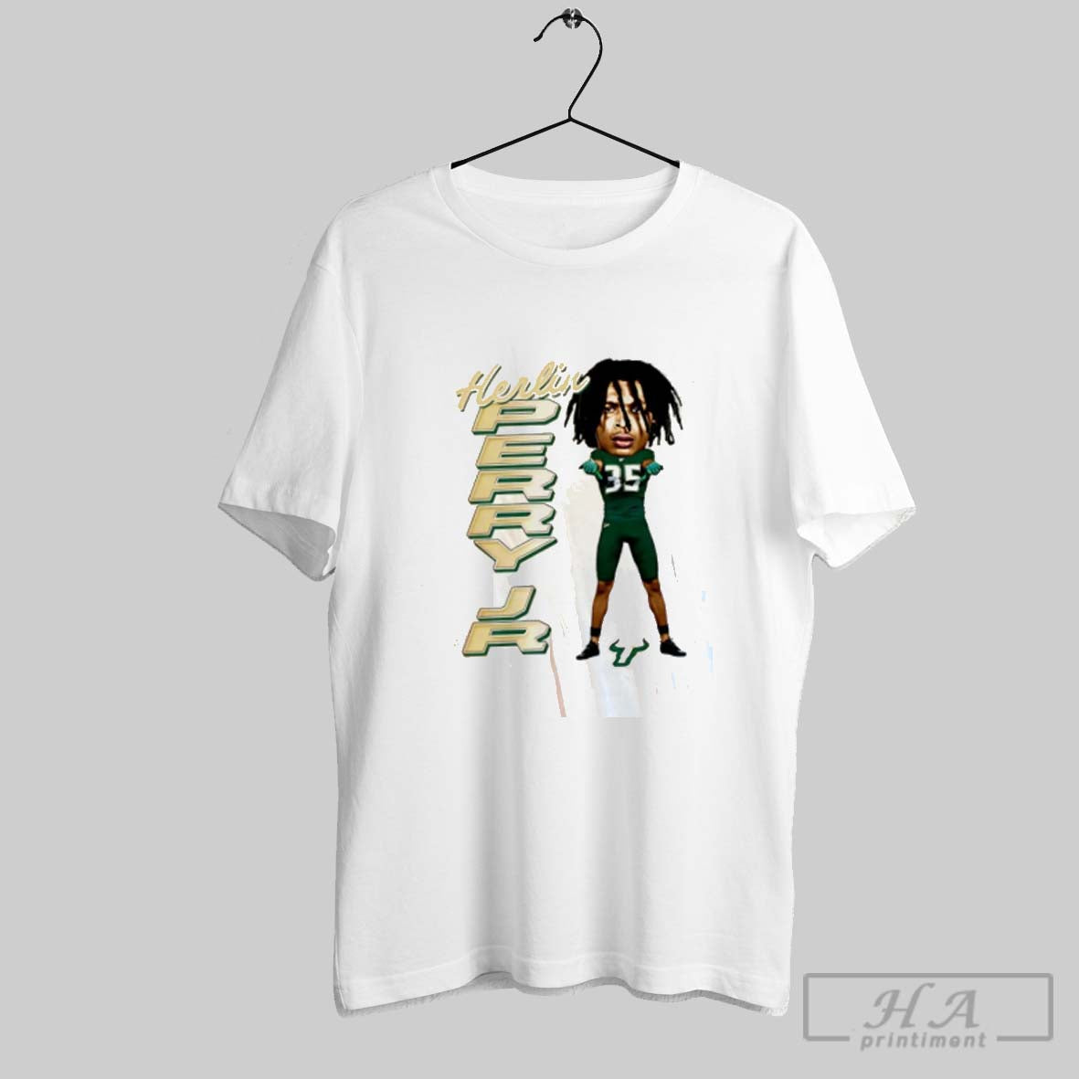 Official Herlin Perry Jr South Florida Bulls Caricature T-Shirts, Hoodie, Sweatshirt | InkRitualCo.com