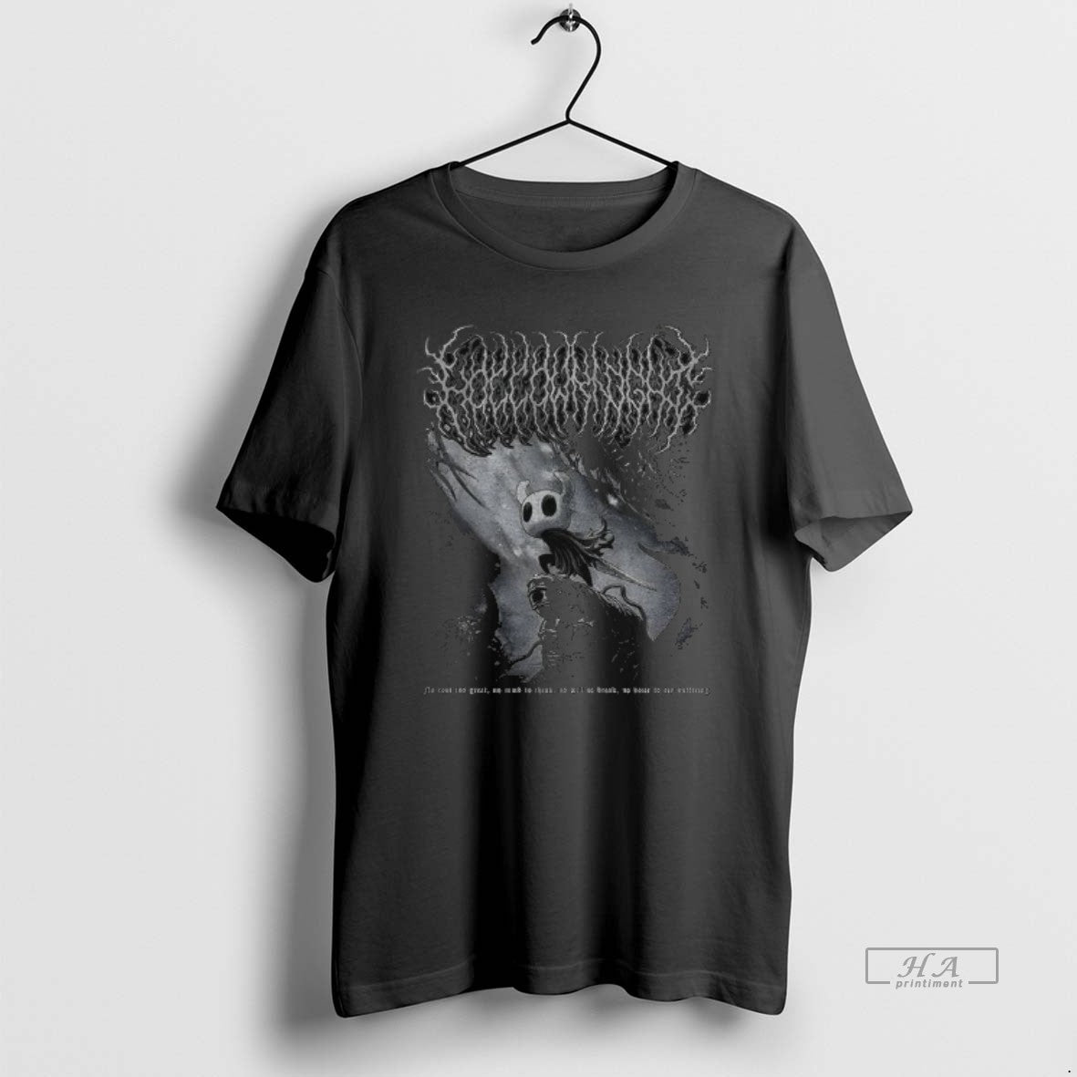 Official Hollow Knight Metal No Cost To Great No Mind To Think T-Shirts, Hoodie, Sweatshirt | InkRitualCo.com