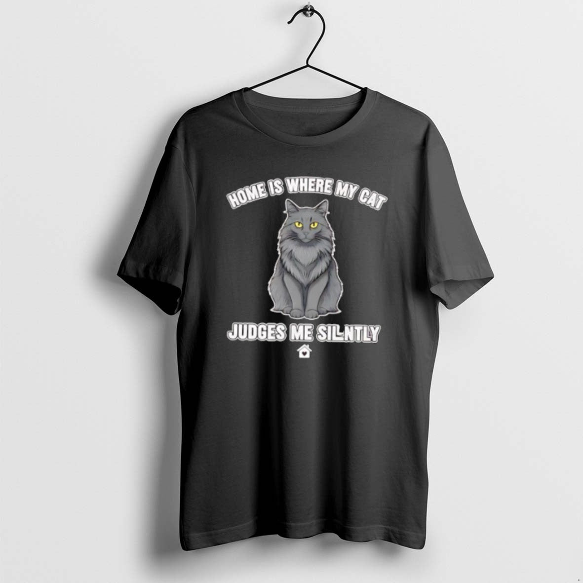 Official Home Is Where My Cat Judges Me Silently T-Shirts, Hoodie, Sweatshirt | InkRitualCo.com