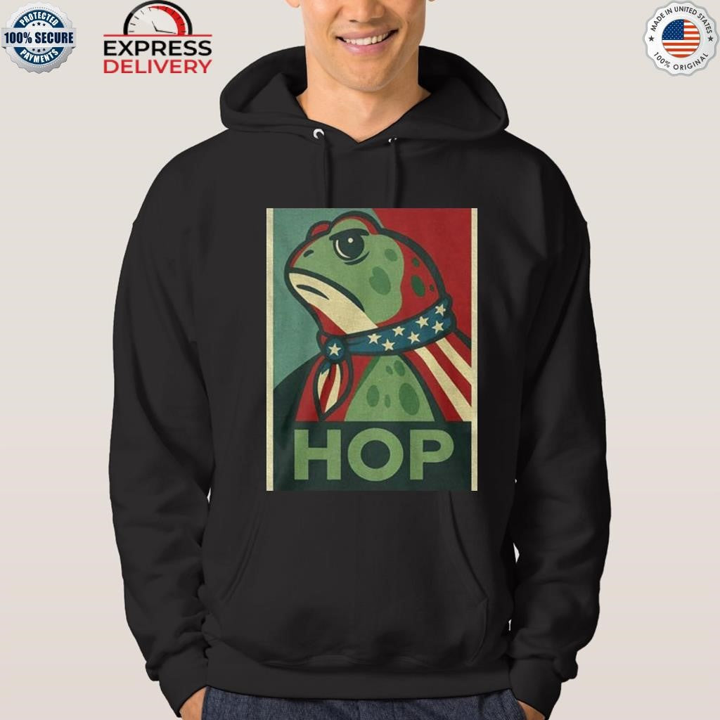 Hop No Hope Without Hop I Resist Portland Frog Shirt