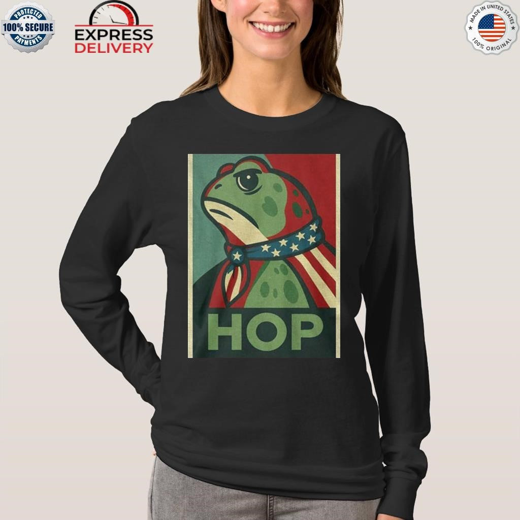 Hop No Hope Without Hop I Resist Portland Frog Shirt