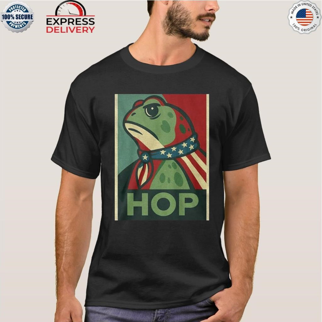 Hop No Hope Without Hop I Resist Portland Frog Shirt