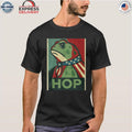 Hop No Hope Without Hop I Resist Portland Frog Shirt