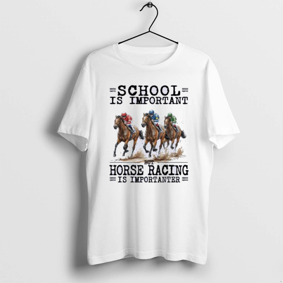 Official Horse Racing School Is Important T-Shirts, Hoodie, Sweatshirt | InkRitualCo.com