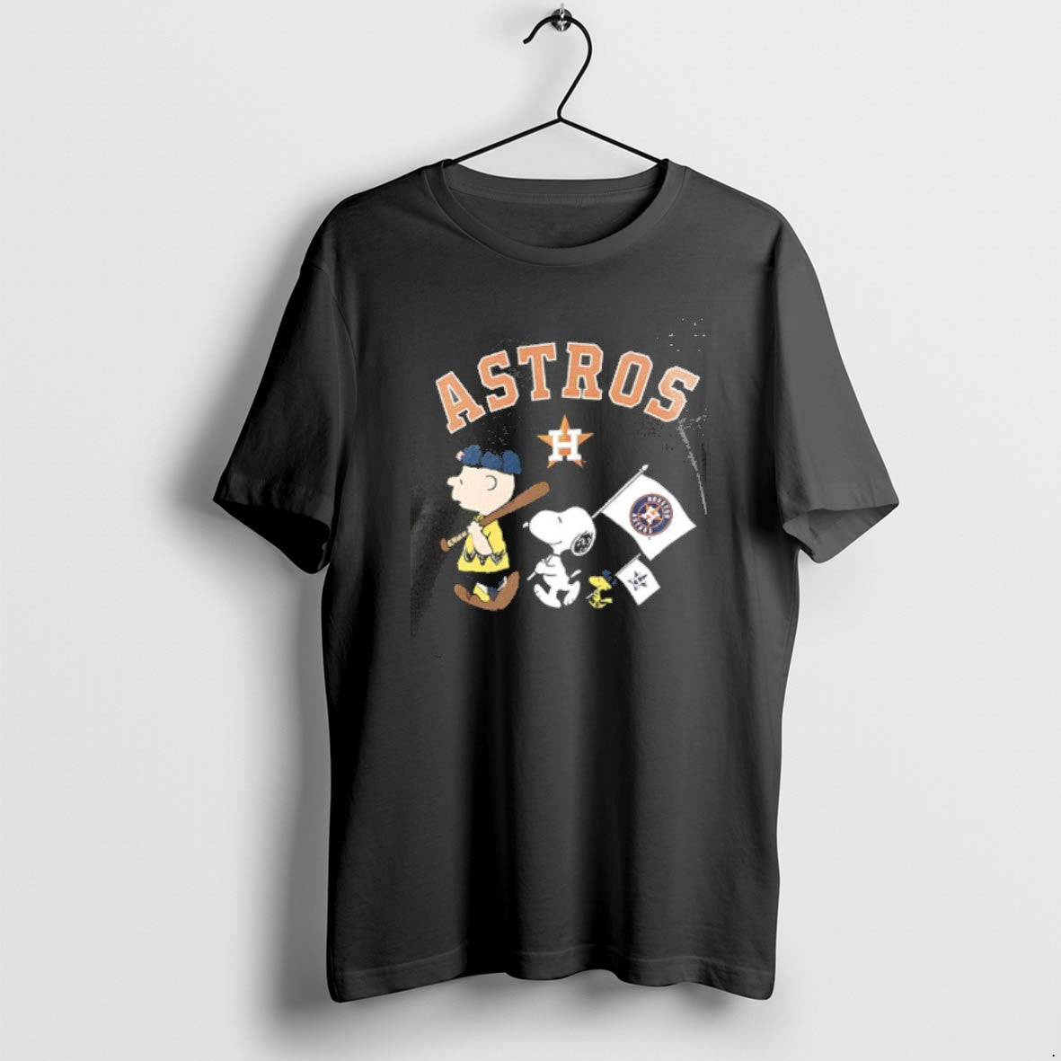 Official Houston Astros X Peanuts Flag 2 Sided T-Shirts, Hoodie, Sweatshirt | InkRitualCo.com