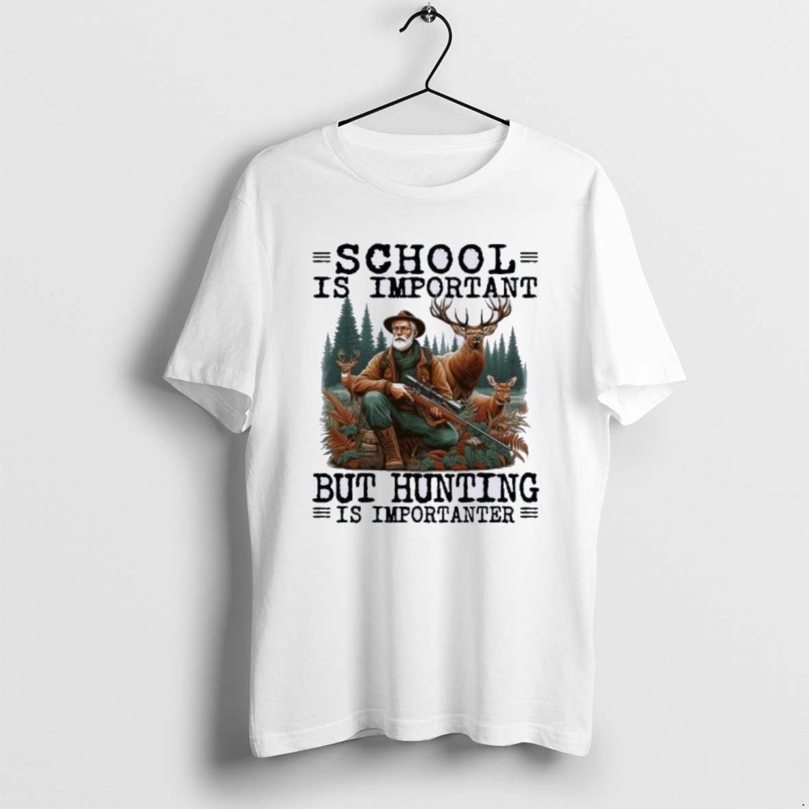 Official Hunting School Is Important T-Shirts, Hoodie, Sweatshirt | InkRitualCo.com
