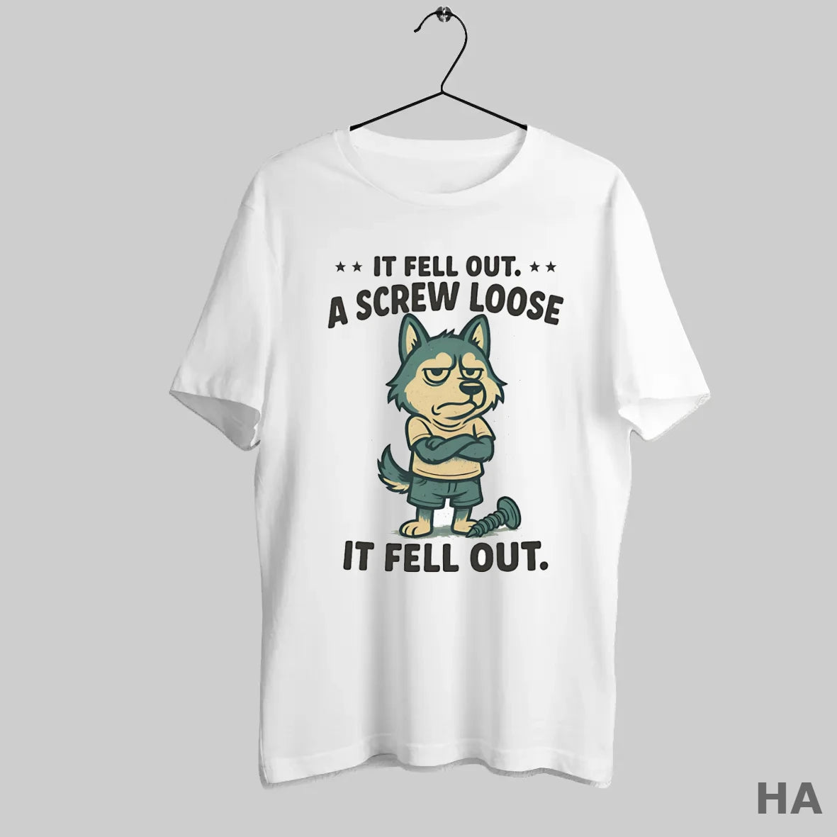 Official Husky If Fell Out A Screw Loose It Fell Out T-Shirts, Hoodie, Sweatshirt | InkRitualCo.com