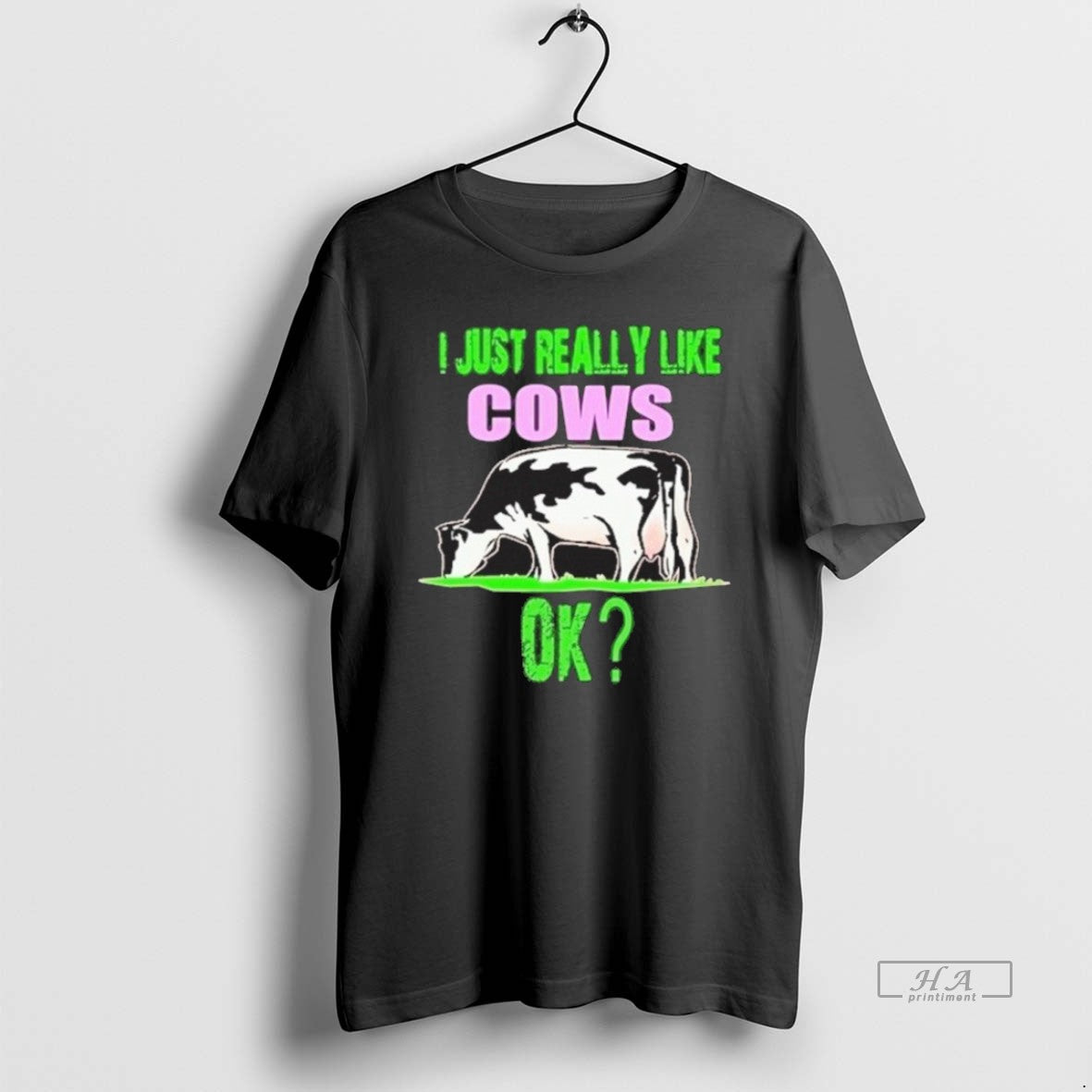 Official I Just Really Like Cows Ok T-Shirts, Hoodie, Sweatshirt | InkRitualCo.com