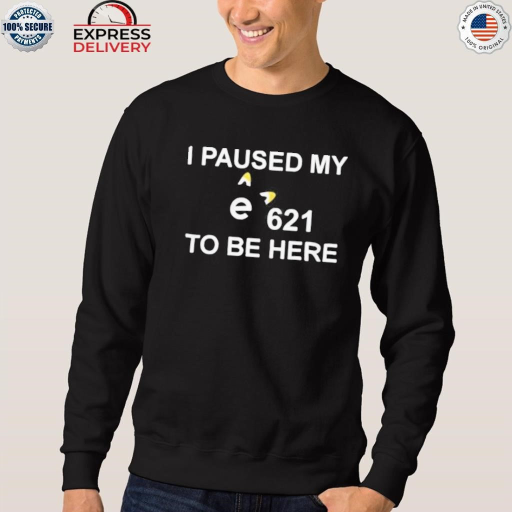 I Paused My E621 To Be Here Shirt