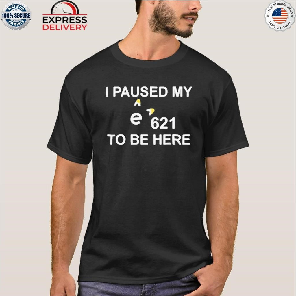 I Paused My E621 To Be Here Shirt