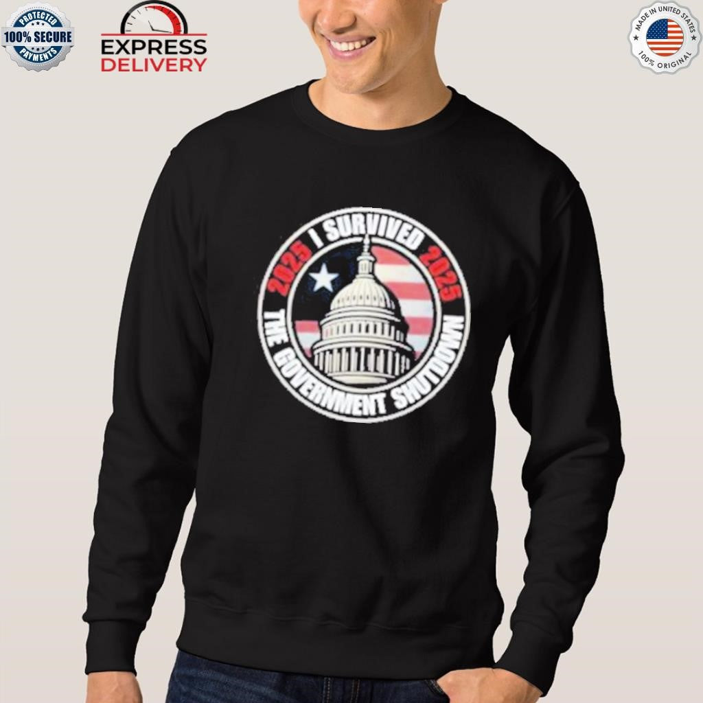 I Survived The Government Shutdown Shirt