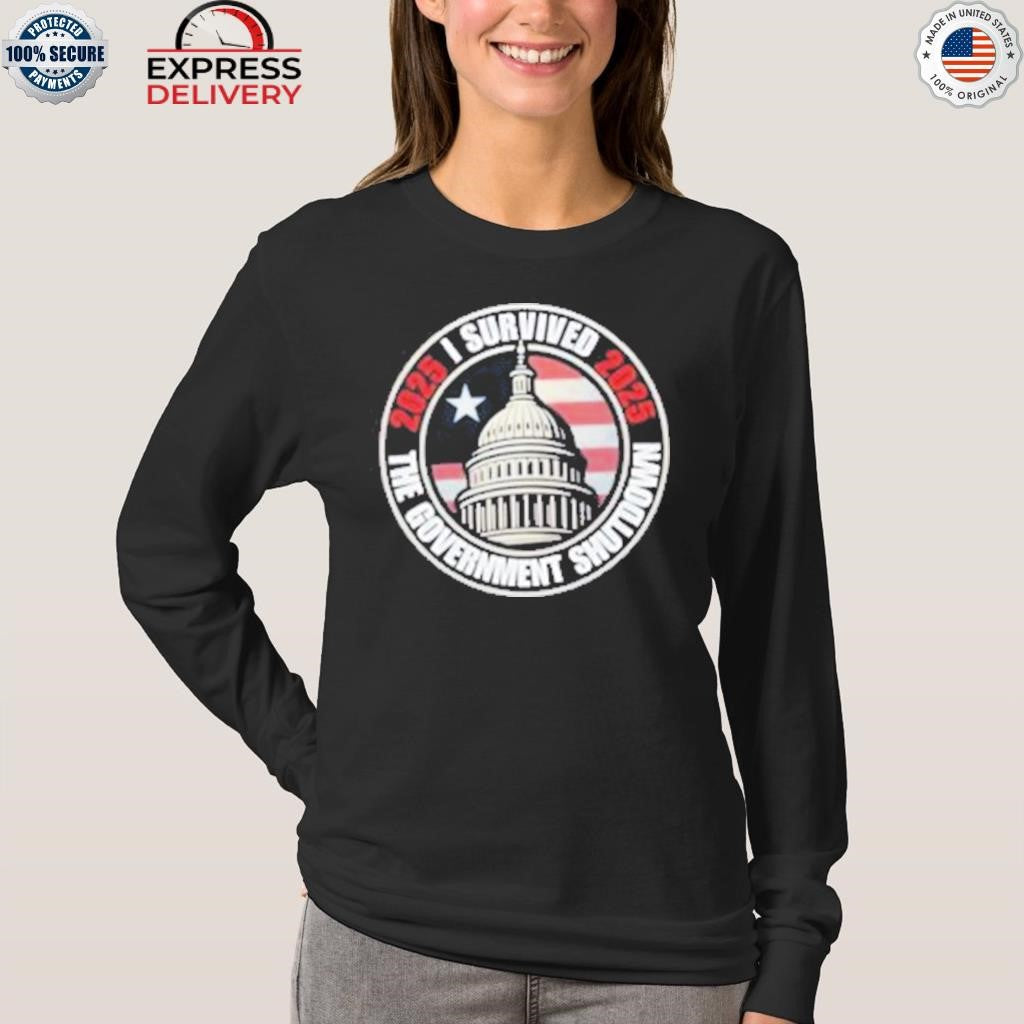 I Survived The Government Shutdown Shirt