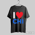 Official I Love Chi Chicago Heart T-Shirts, Hoodie, Sweatshirt | InkRitualCo.com