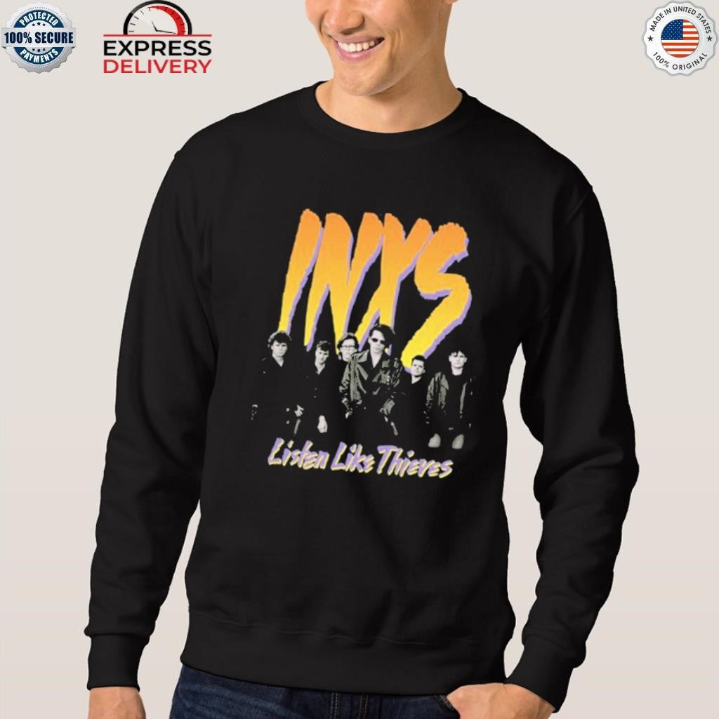 INXS Listen Like Thieves 40th Anniversary Shirt