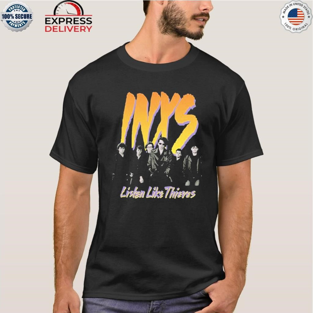 INXS Listen Like Thieves 40th Anniversary Shirt