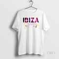 Official Ibiza Floral Text Summer Beach Vacation T-Shirts, Hoodie, Sweatshirt | InkRitualCo.com